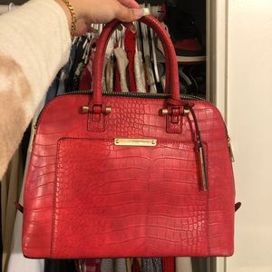 Red aldo bag